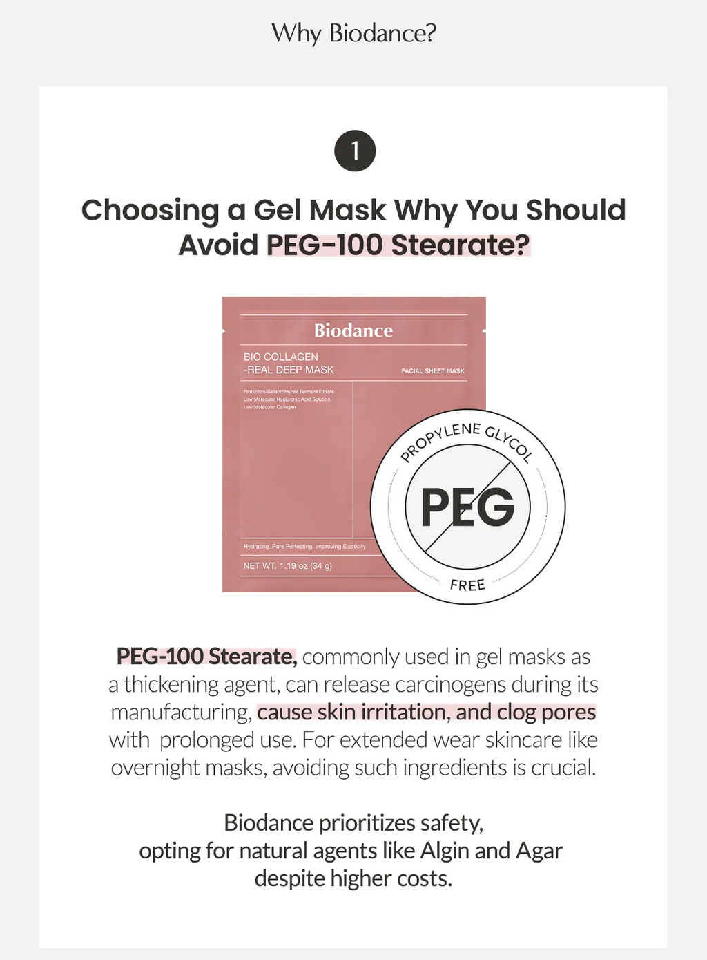 Biodance Bio Collagen Real Deep Mask Sheet (4ea)